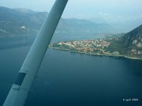 Como lake passing Belaggio