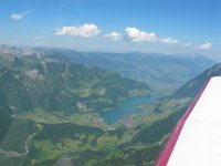 IMG 0263  De Lungernsee zou je richting eerste basis K�giswil voeren