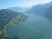 IMG 0089  Met een overzicht van de Mondsee, richting Noordwest